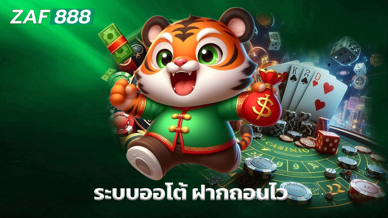 Read more about the article zaf888 ระบบออโต้ ฝากถอนไว ไม่มีขั้นต่ำ